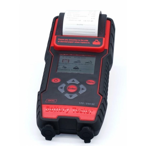 Ideal BDT7000 - Tester akumulatorów - obciążeniowy z drukarką 12/24V