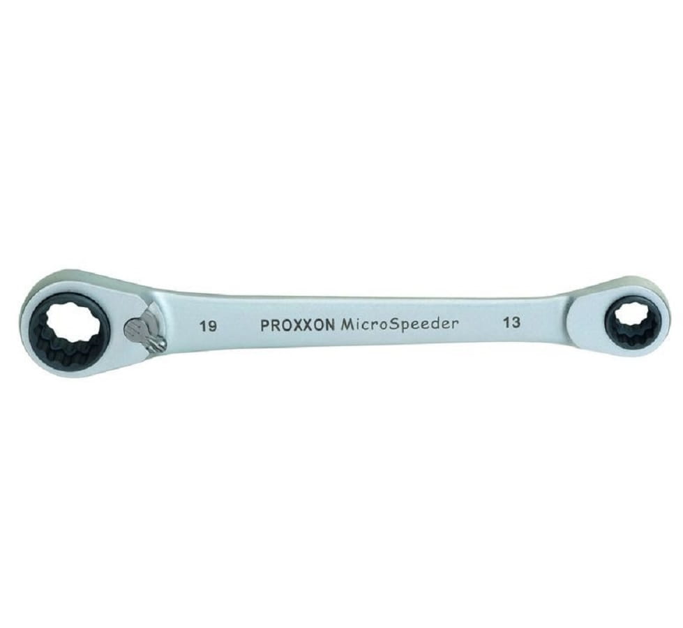 Proxxon PR23236 - Poczwórny klucz płasko-oczkowy MicroSpeeder z przełącznikiem 10x13x17x19 mm