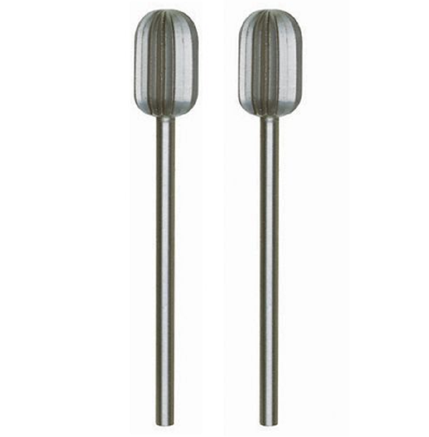 Proxxon PR28726 - Frezy ze stali wolframowo-wanadowej cylinder 8 mm - 2 szt