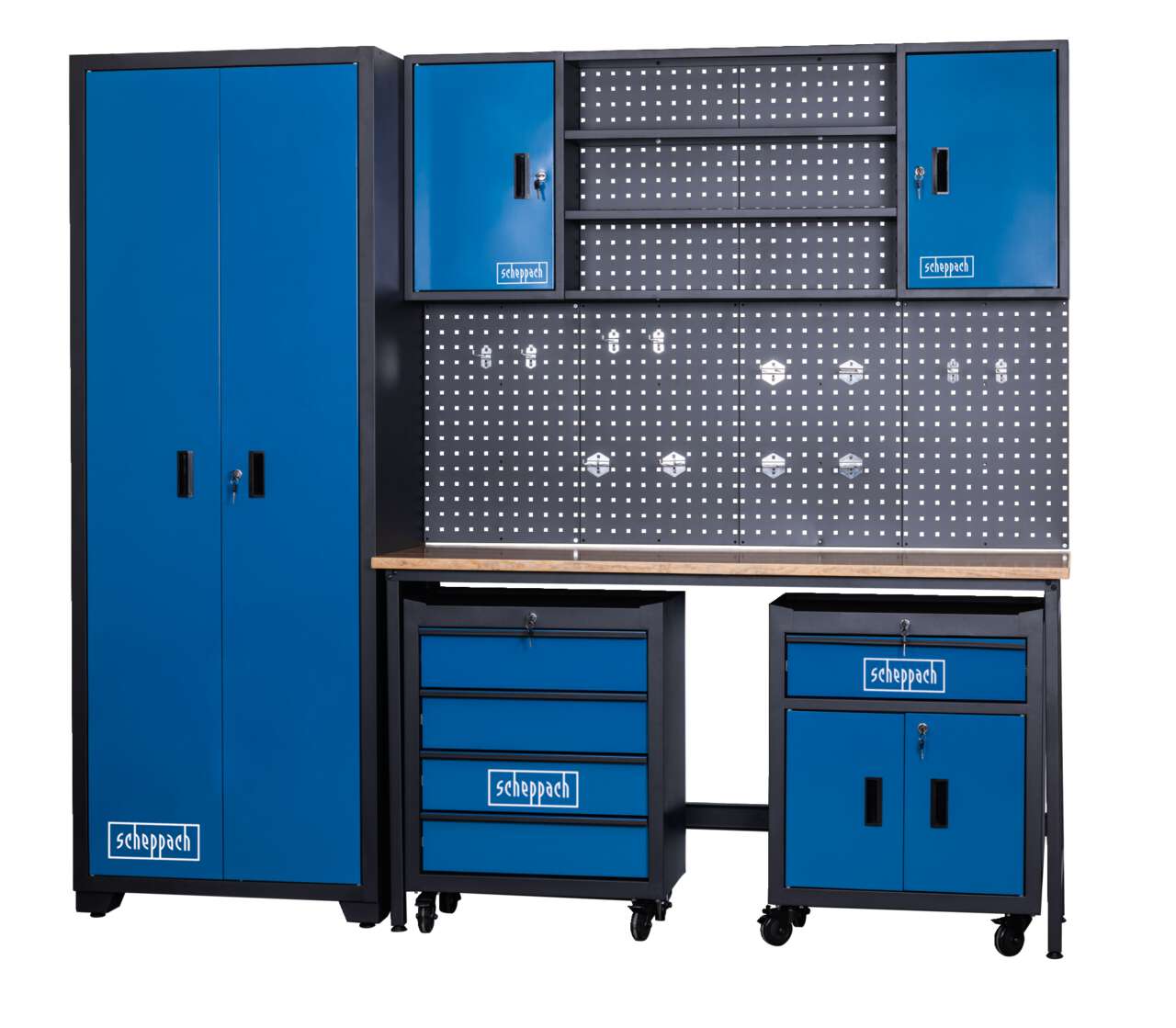 Scheppach GWS08 - Modułowy system warsztatowy