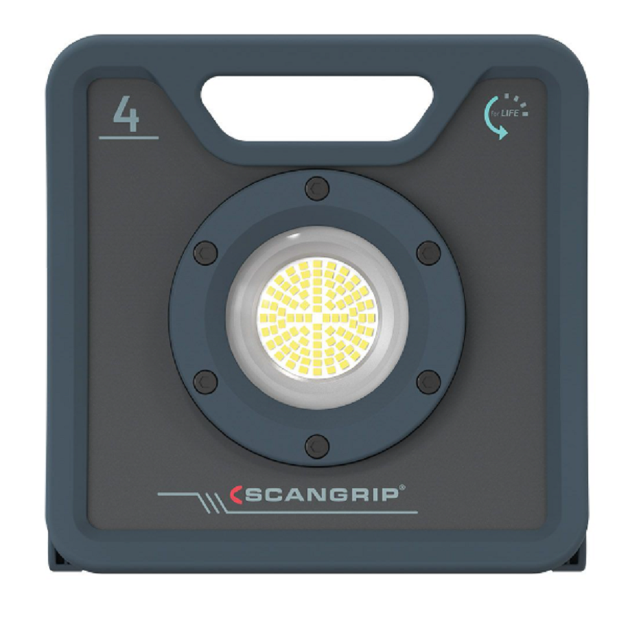 Scangrip Nova 4 forLIFE - Wytrzymała lampa robocza LED 4000 lm