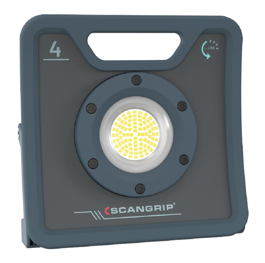 Scangrip Nova 4 forLIFE - Wytrzymała lampa robocza LED 4000 lm