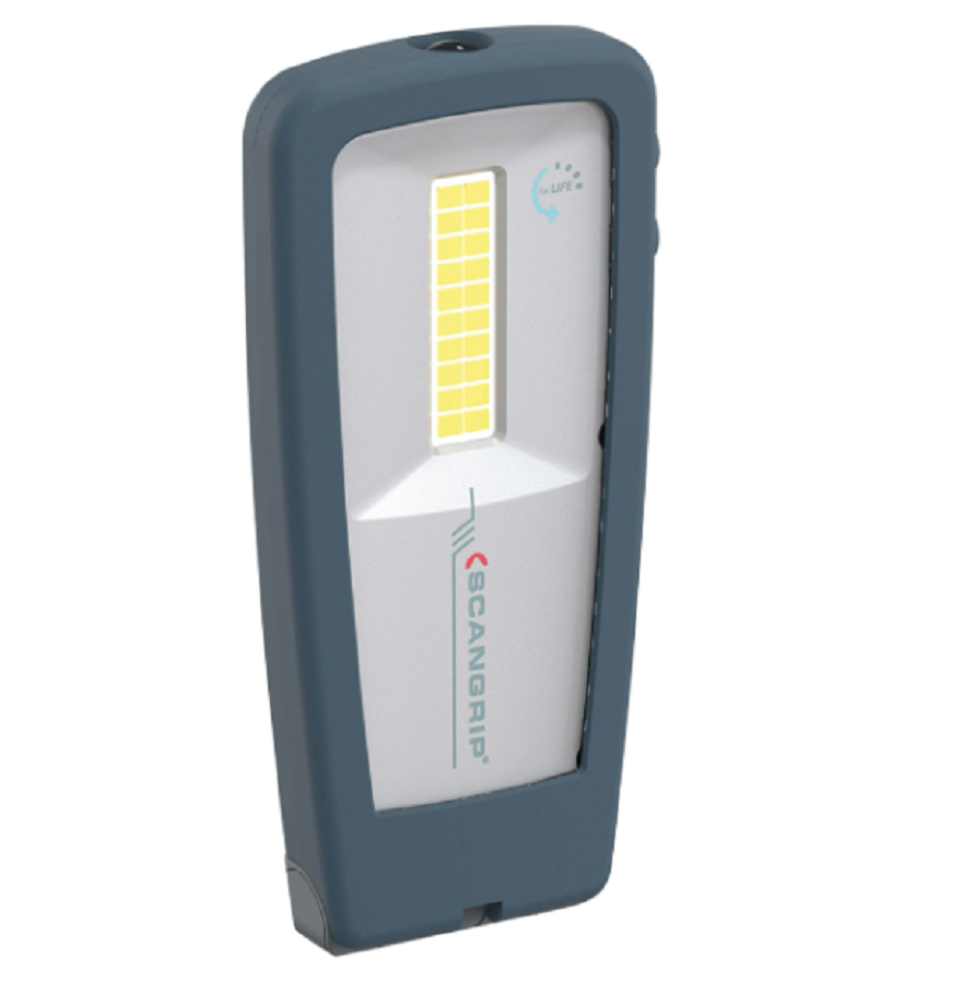 Scangrip MINIFORM forLIFE - Poręczna akumulatorowa lampa robocza LED 200 lm