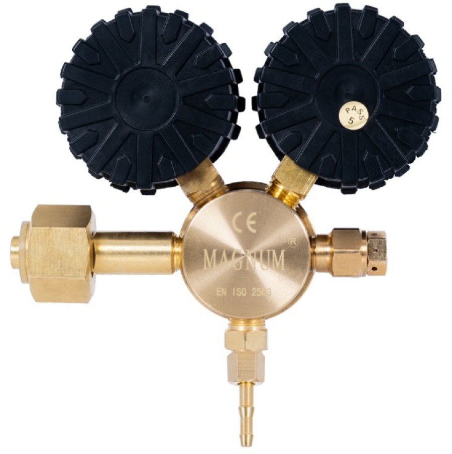 Magnum seria-70 40 - Reduktor butlowy do azotu mosiądz