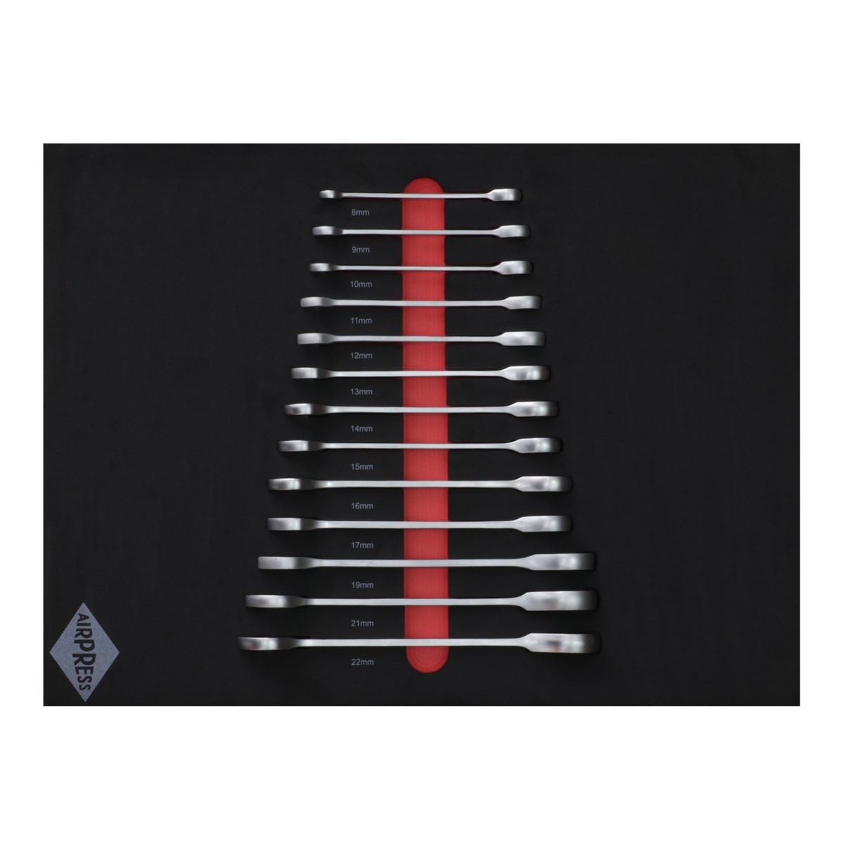 Airpress 79155 - Kompaktowy wózek narzędziowy z osprzętem 250 elementów - 7 szuflad