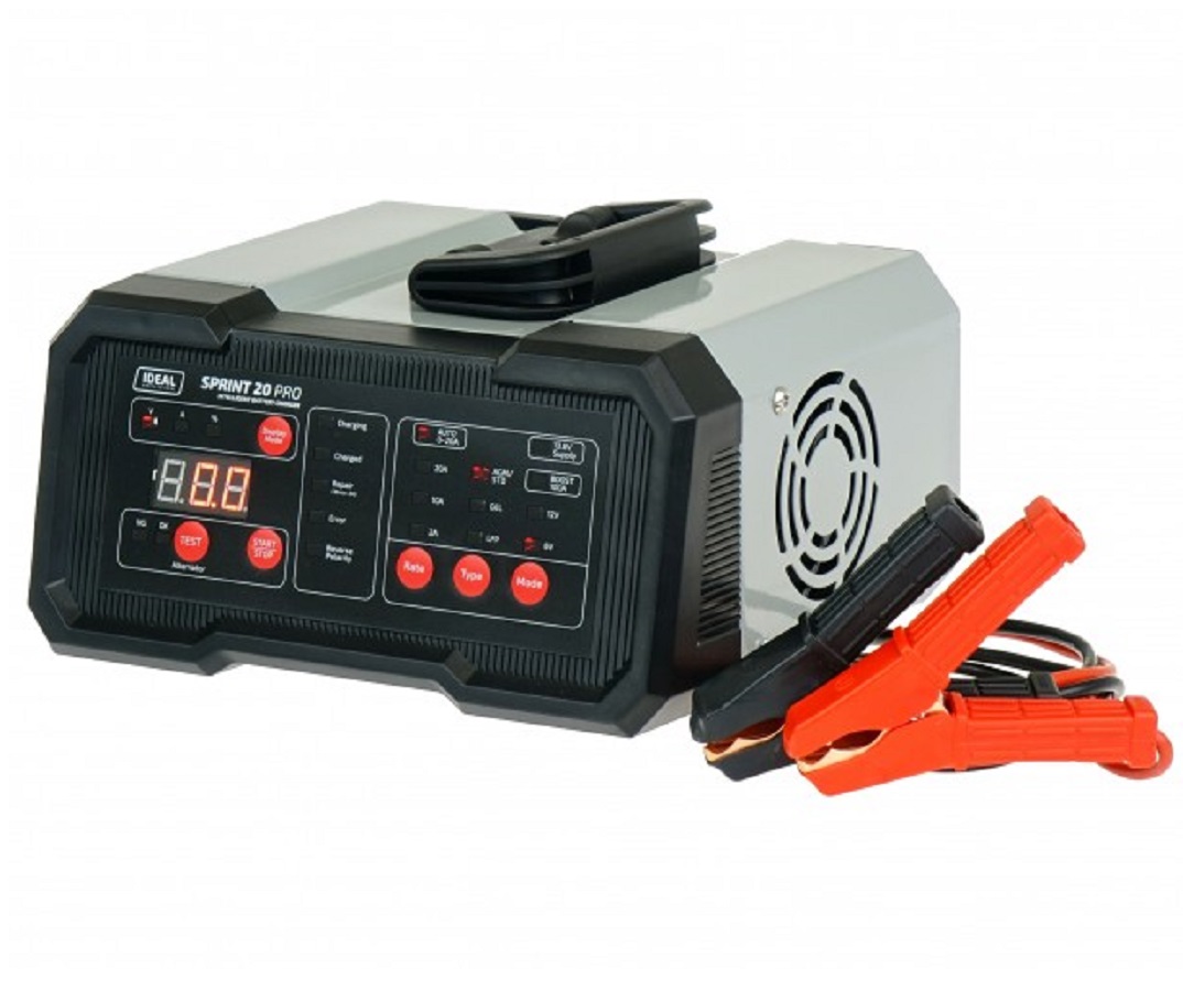 IDEAL SPRINT 20 PRO - Prostownik z rozruchem 6 / 12 V