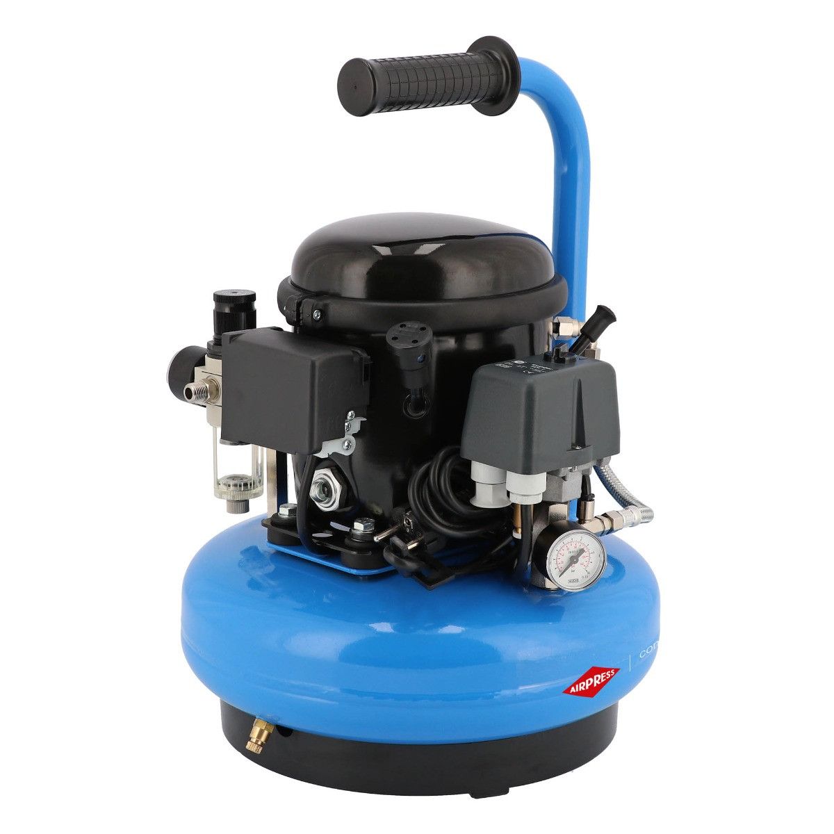 Airpress L 6-45 - Mały kompresor dwutłokowy 6 L