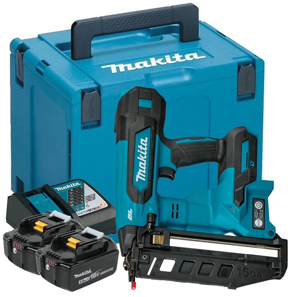 Makita DBN601RTJ - Akumulatorowa sztyfciarka 19-64mm / 18 V