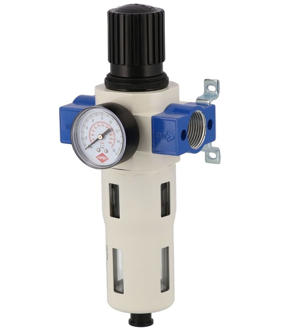 Airpress 45200013 - Profesjonalny filtr powietrza z reduktorem 1/2" 15 bar