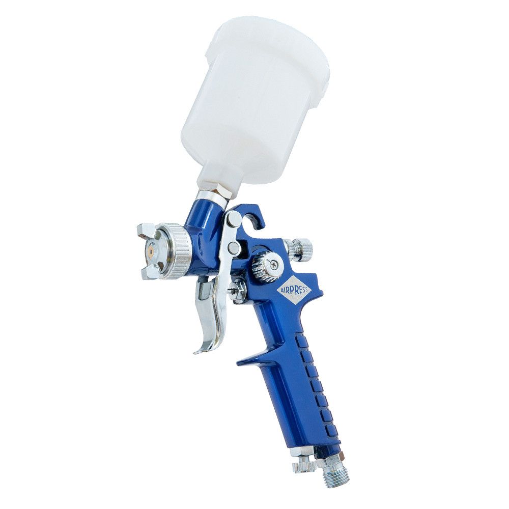 Airpress 45102-XX - Mini pistolet lakierniczy HVLP 2 bar 125 ml