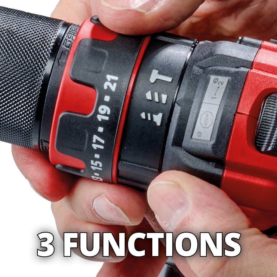 Einhell TE-CD 18/44 Li-i - Akumulatorowa wiertarko-wkrętarka 18 V