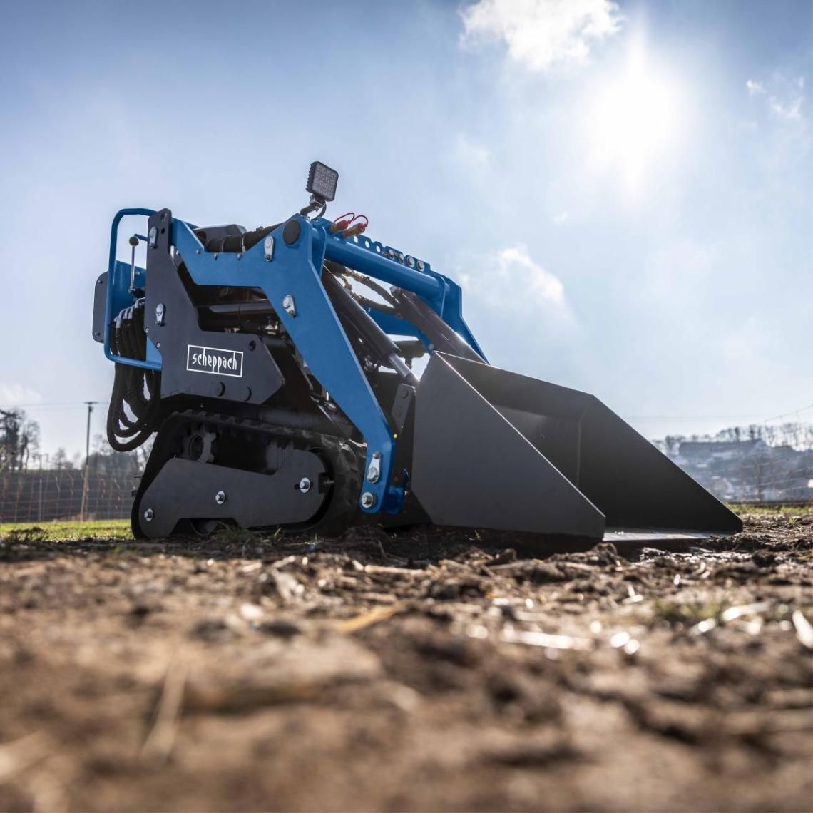 Scheppach MKL730 - Minikoparka z napędem spalinowym