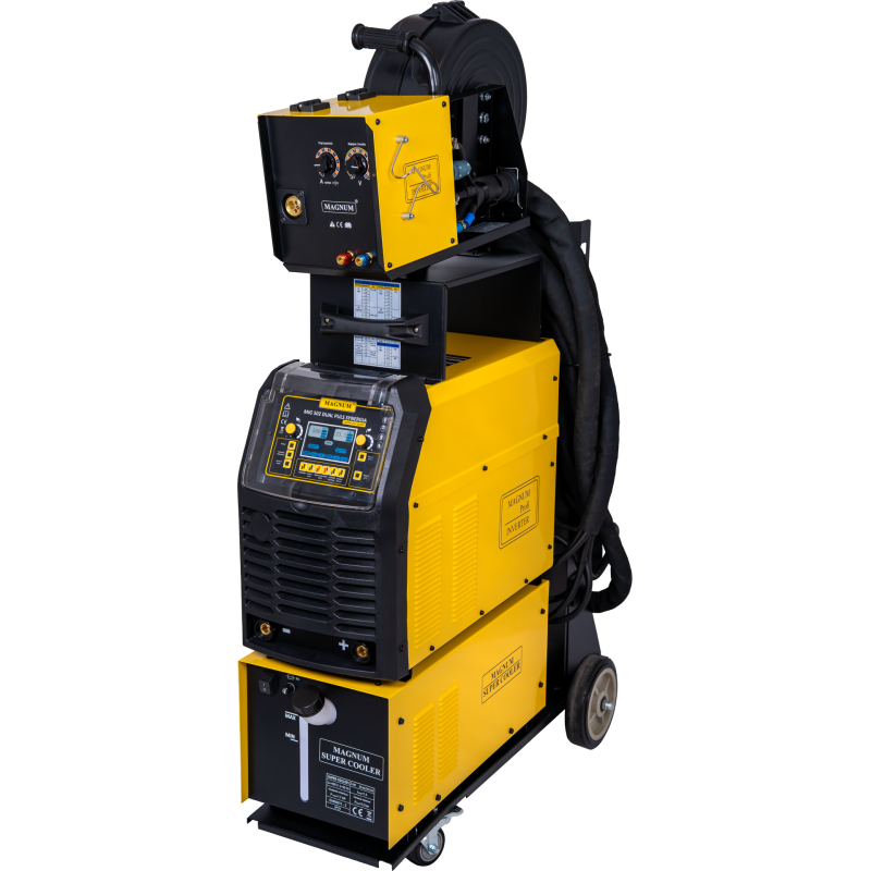 Magnum MIG 502 DUAL PULS SYNERGIA - Profesjonalny półautomat spawalniczy z synergią