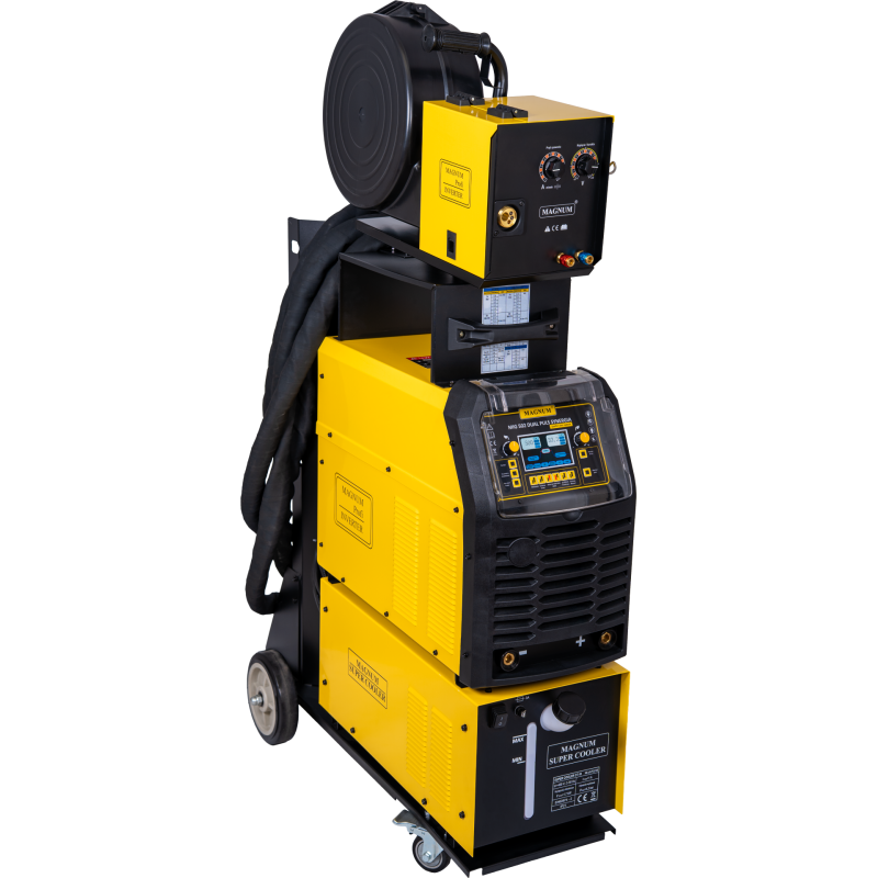 Magnum MIG 502 DUAL PULS SYNERGIA - Profesjonalny półautomat spawalniczy z synergią