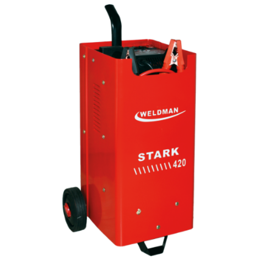 WELDMAN STARK 420 - Prostownik z rozruchem 12/24V