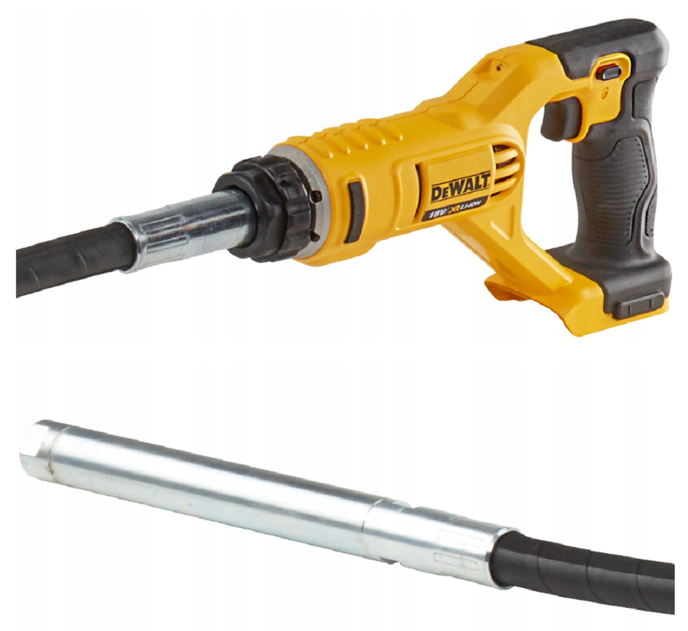 DeWalt DCE531N - Akumulatorowy wibrator do betonu z lancą 1.2 m 18 V