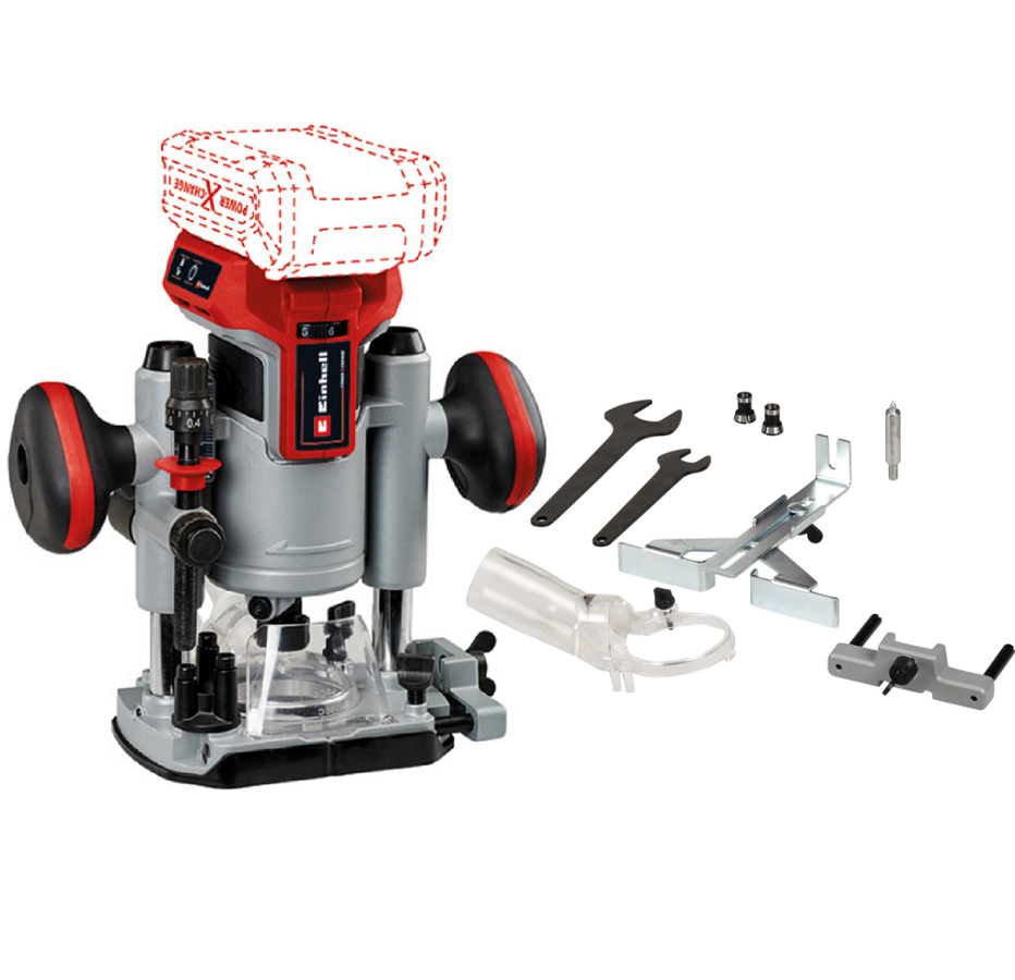 Einhell TP-RO 18 Li BL Solo - Akumulatorowa frezarka 18 V