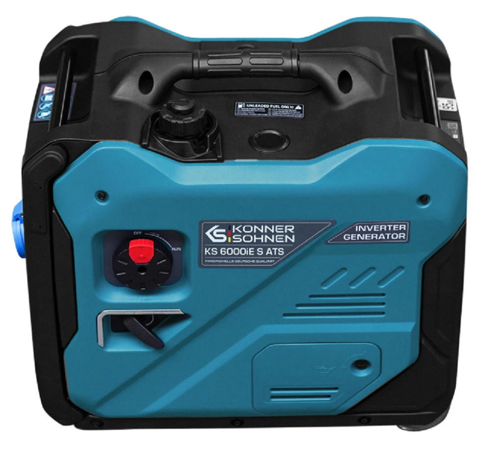 Konner & Sohnen KS 6000iE S ATS - Benzynowy inwerterowy agregat prądotwórczy 230 V