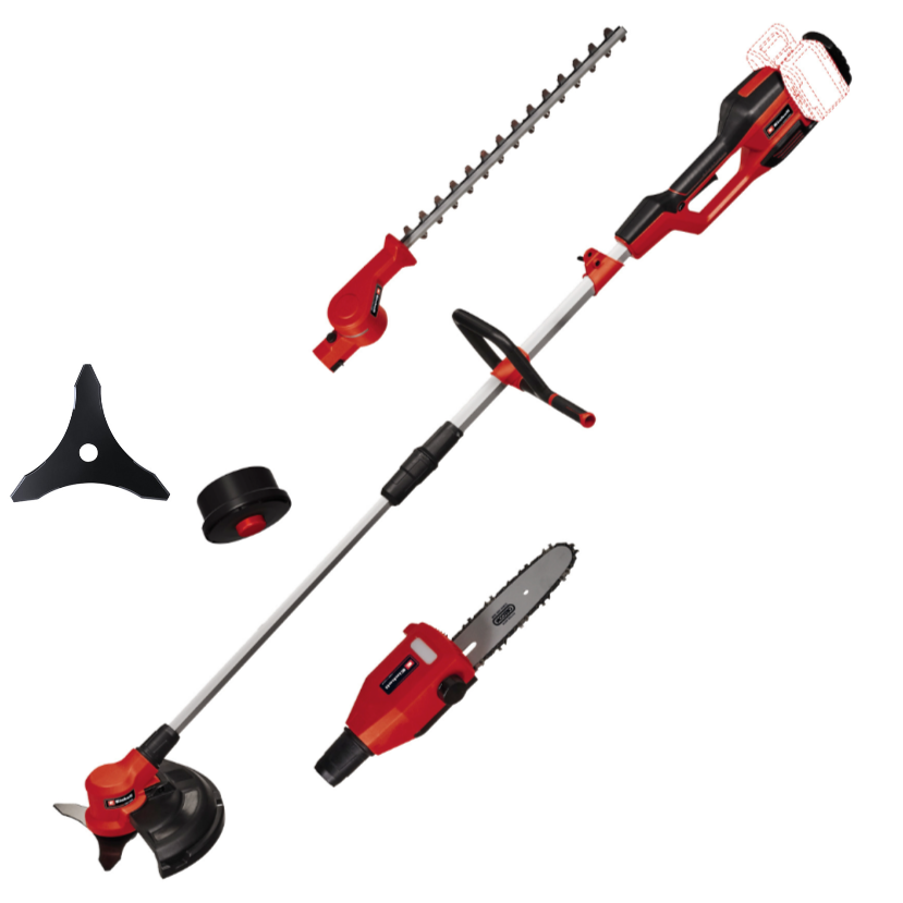 Einhell GE-LM 36/4in1 Li-Solo - Akumulatorowe urządzenie wielofunkcyjne 2x18 V