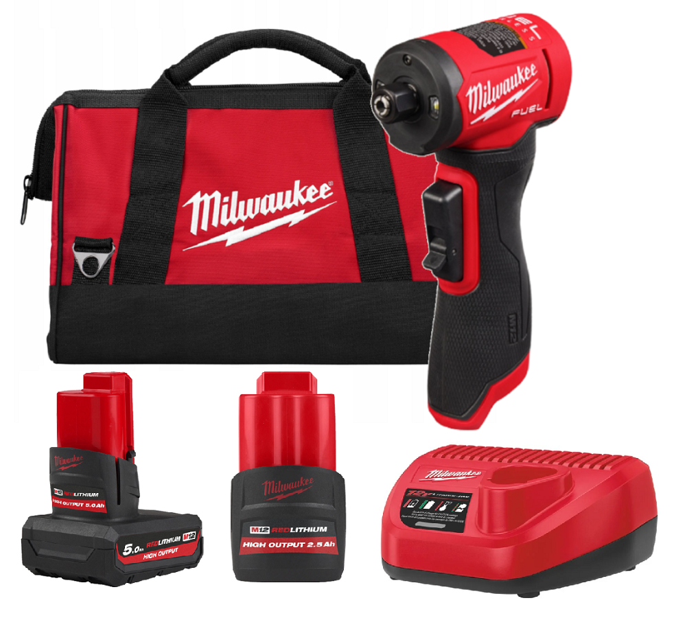 Milwaukee M12 FDGA2-522B - Akumulatorowa szlifierka trzpieniowa kątowa z regulacją prędkości