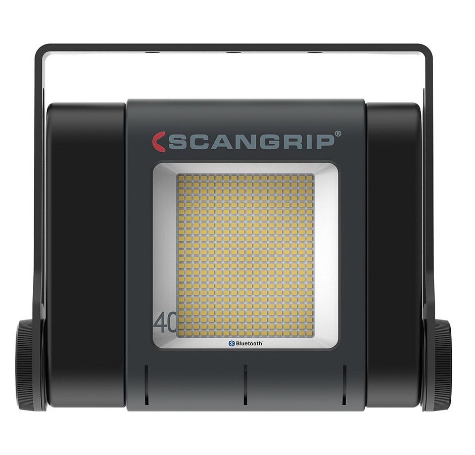 SCANGRIP SITE LIGHT 40 - Lampa do oświetlania dużych obszarów roboczych w walizce 40000 lm