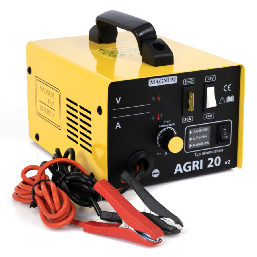 Magnum AGRI 20 V2 - Inwertorowy prostownik 12/24V
