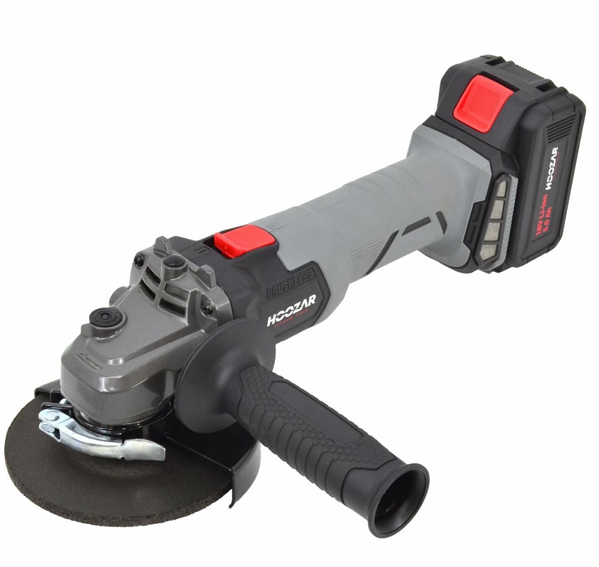Hoozar AG25BL-T1 - Akumulatorowa szlifierka kątowa 125 MM