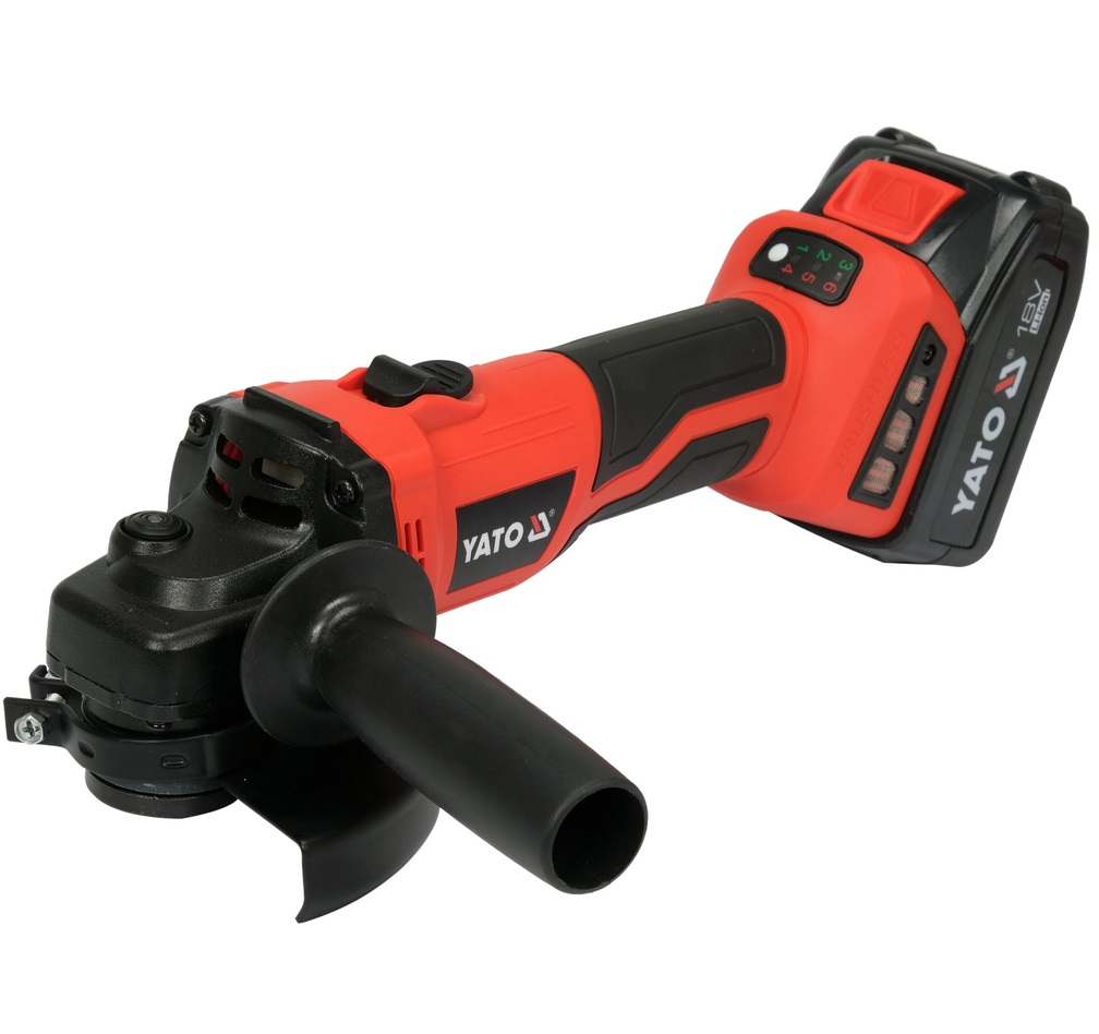 Yato YT-828294 - Akumulatorowa szlifierka kątowa z regulacją prędkości 125 MM