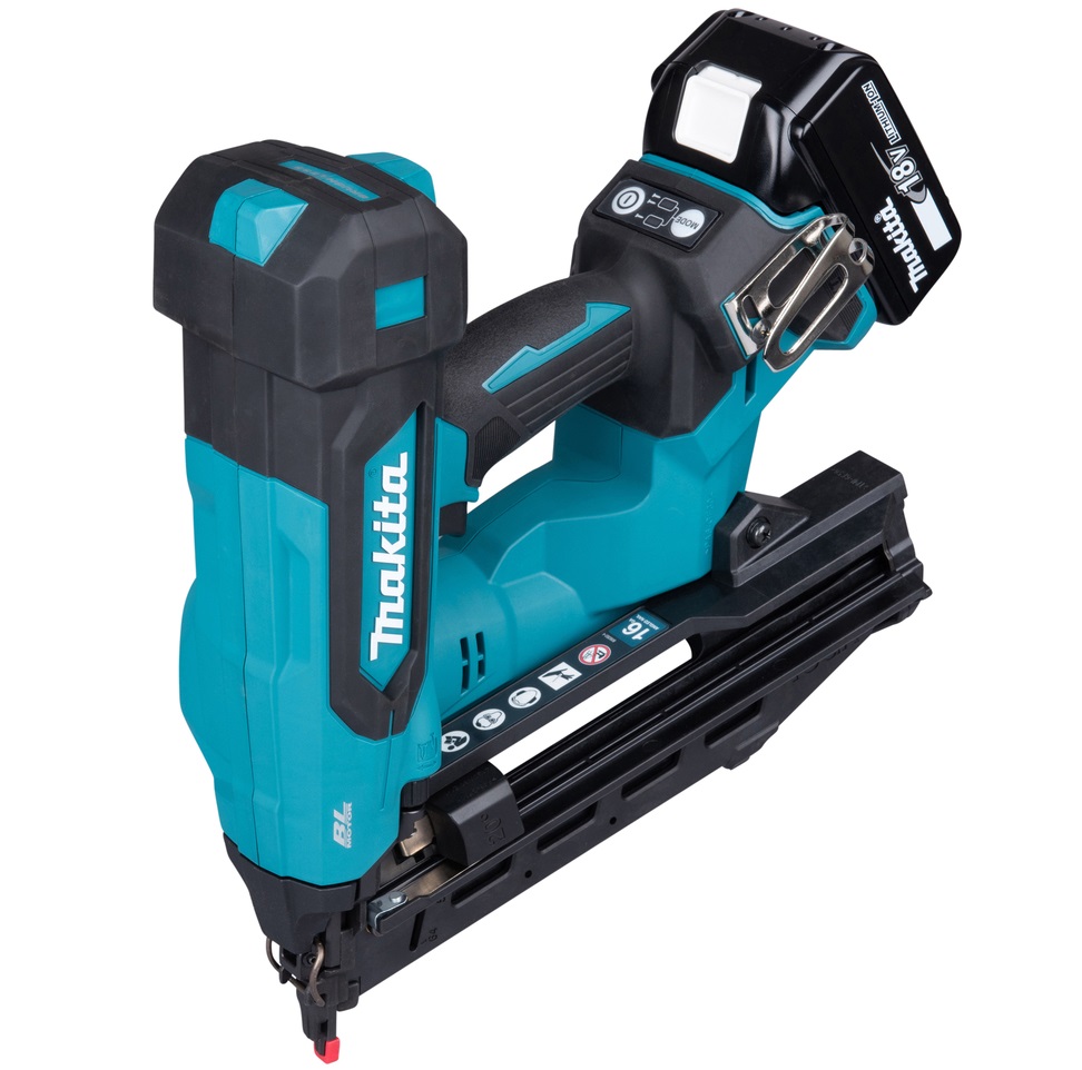 Makita DBN610RTJ - Akumulatorowa gwoździarka / sztyfciarka 40 V