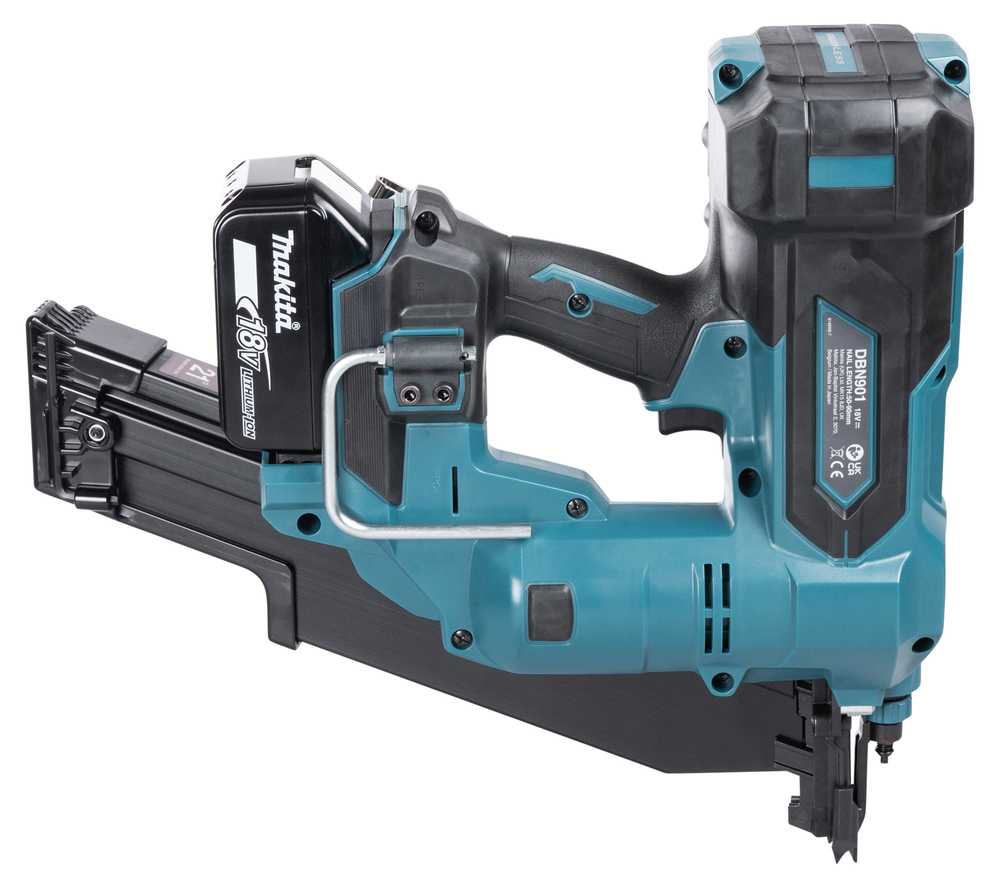 Makita DBN901RTE - Akumulatorowa gwoździarka 18 V