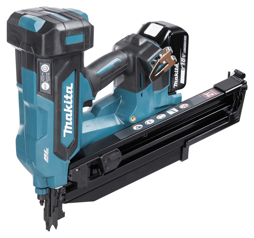 Makita DBN901RTE - Akumulatorowa gwoździarka 18 V