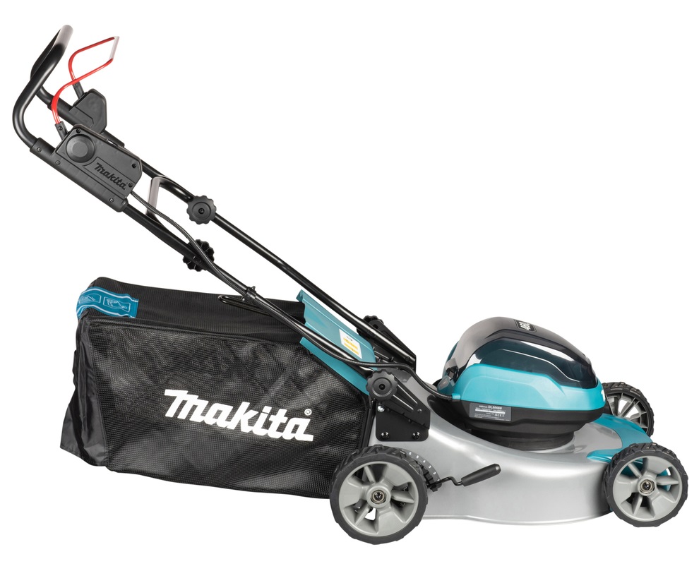 Makita DLM466PT2 - Akumulatorowa kosiarka bez napędu
