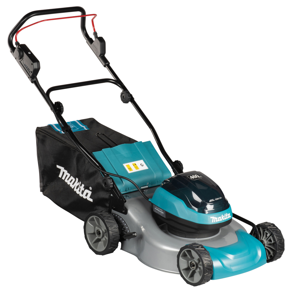 Makita DLM466PT2 - Akumulatorowa kosiarka bez napędu