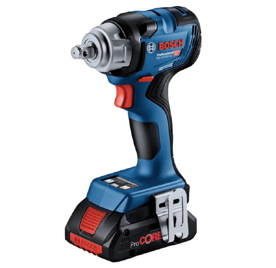 Bosch GDS 18V-330 HC -  Akumulatorowy klucz udarowy 1/4"