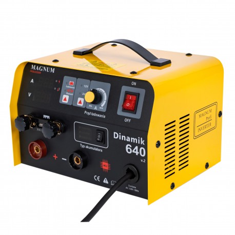 Magnum DINAMIK 640 V.2 - Inwerterowy prostownik z rozruchem 122/24 V