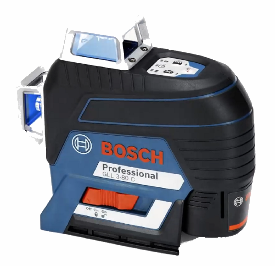 BOSCH GLL 3-80 C - Laser linowy + UCHWYT BM 1 + L-BOXX
