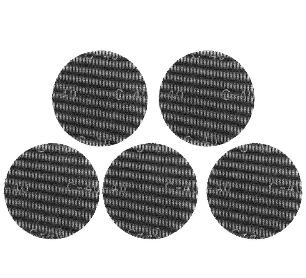 Graphite 54H025 - Zestaw siatek ściernych 180 MM K40 do szlifierki 59G263
