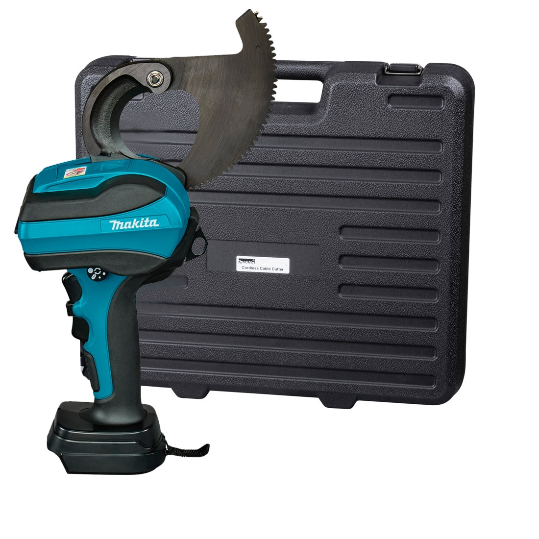 Makita DTC100ZK - Akumulatorowa przecinarka - obcinak do kabli / typu zamkniętego do precyzyjnego cięcia przewodów