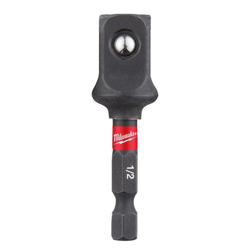 Milwaukee 4932478803 - Adapter gniazda Shockwave 1/4" - Hex 1/2" kwadrat 55 mm