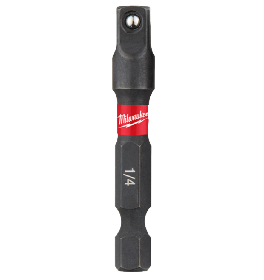 Milwaukee 4932471826 - Adapter gniazda Shockwave 1/4" Hex - 1/4" kwadrat 50 mm