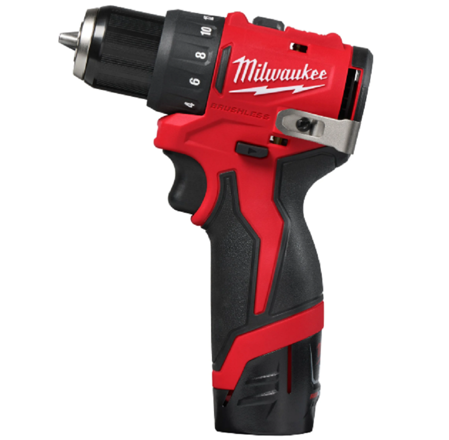Milwaukee M12 BLDDRC-203C - Kompaktowa wiertarko-wkrętarka