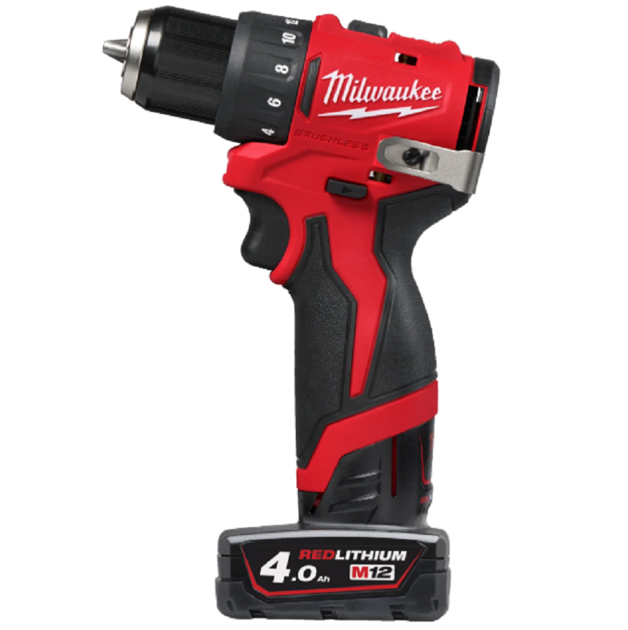 Milwaukee M12 BLDDRC-402C - Kompaktowa wiertarko-wkrętarka