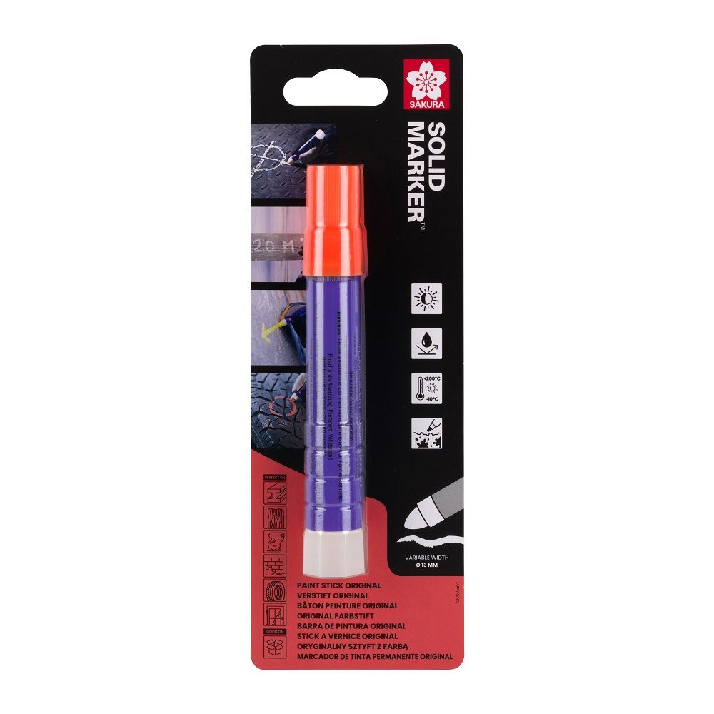 Sakura Solid - Marker neonowy - pomarańczowy