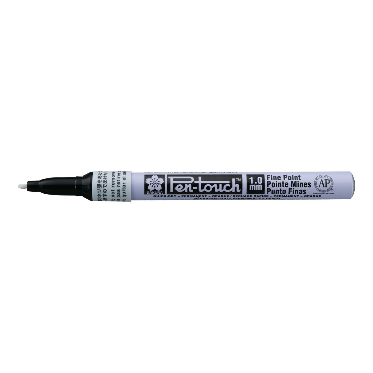 Sakura Pen-touch Fine - Cienki marker biały