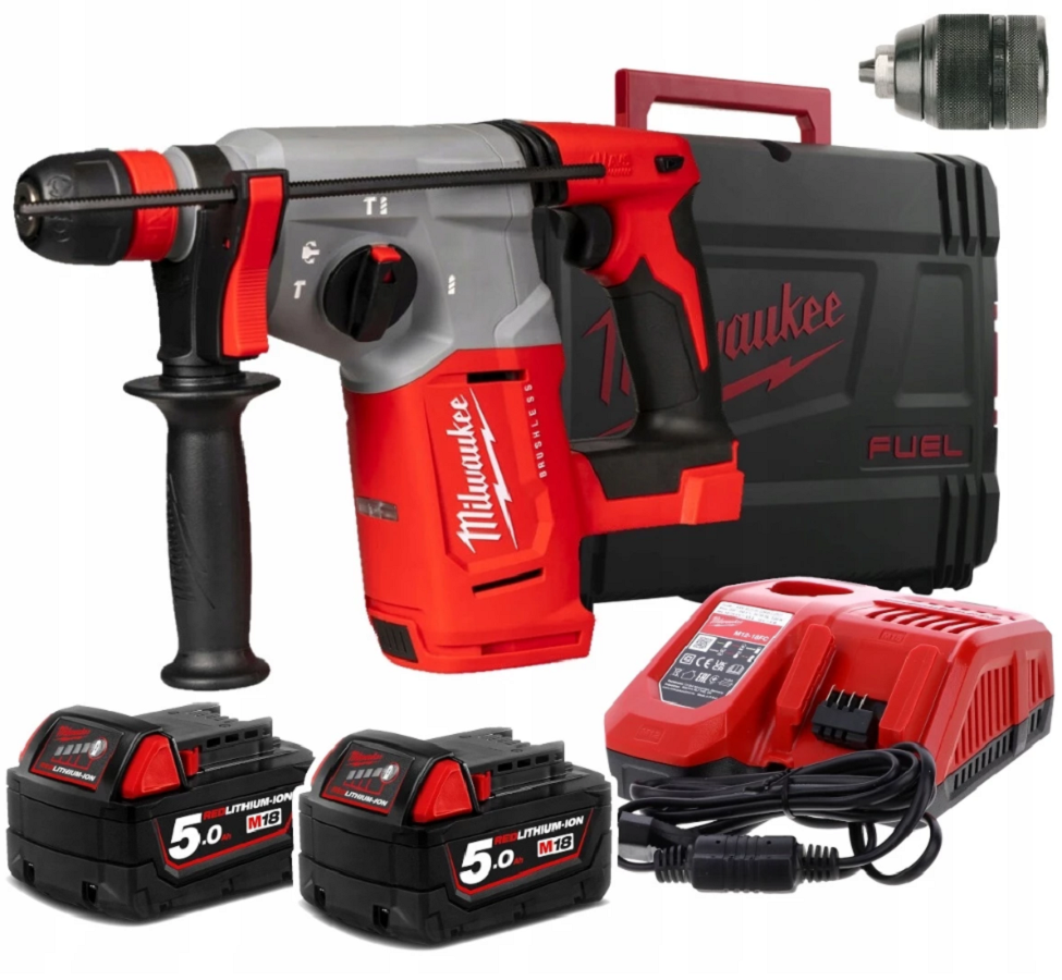 MILWAUKEE M18 BLHX-502X - Młotowiertarka akumulatorowa SDS-Plus