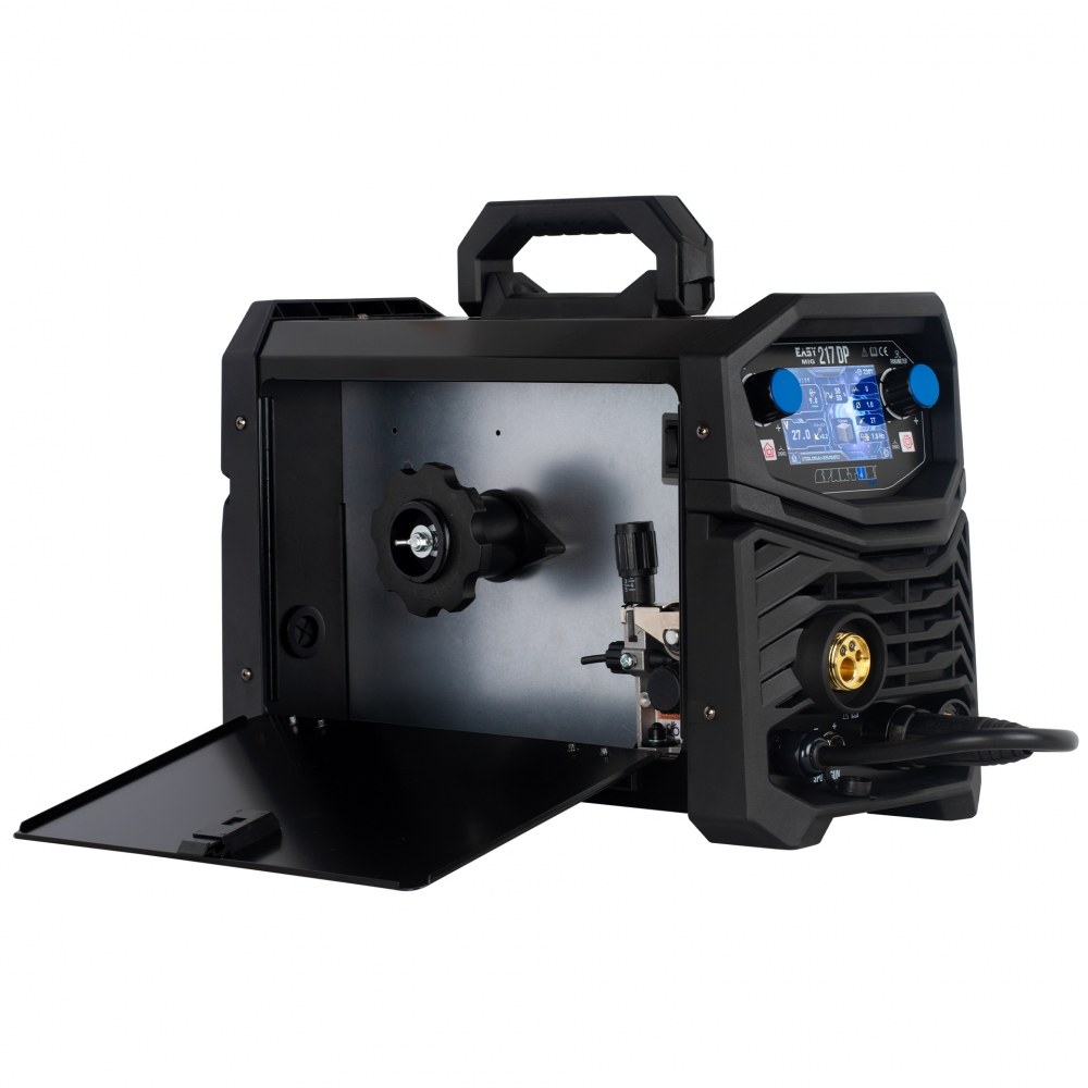 Spartus EasyMIG 217 Dual Pulse - Spawarka inwertorowa - migomat z synergią