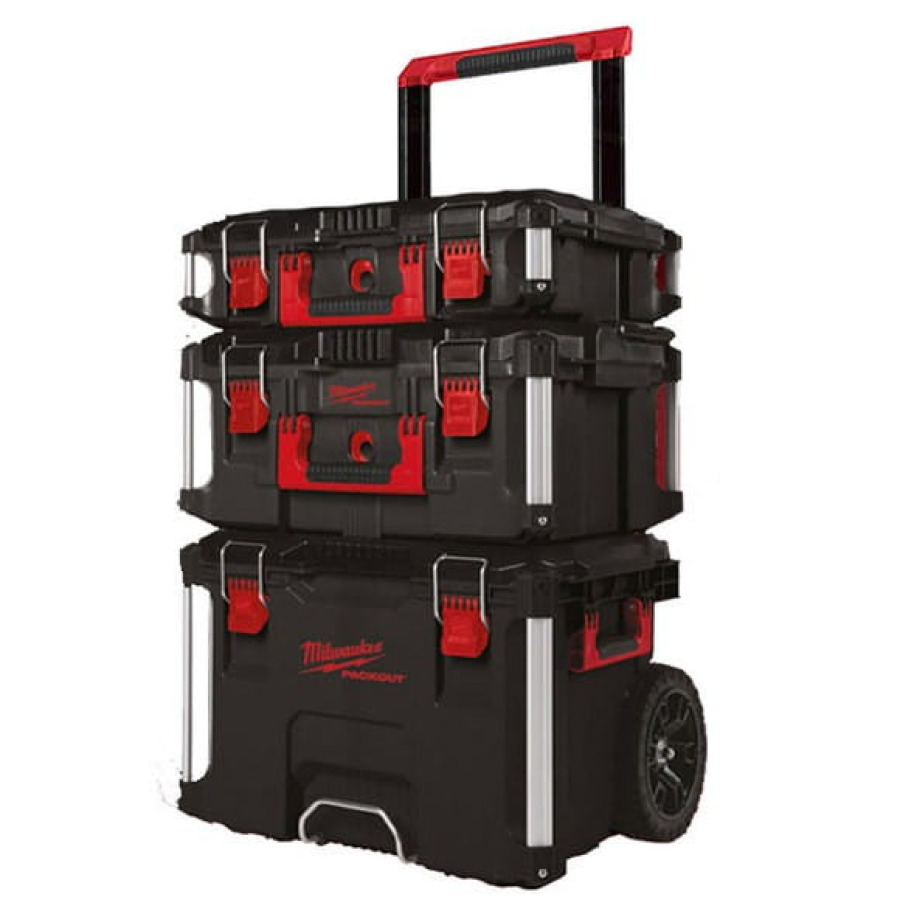 Milwaukee Packout 3pcs Set - Zestaw skrzyń packout - 3 szt
