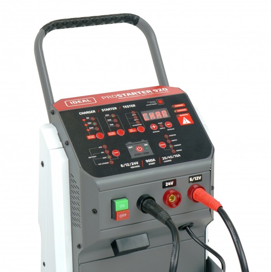 Ideal PROSTARTER 920 AUTOMATIC - Prostownik z rozruchem 12/24 V