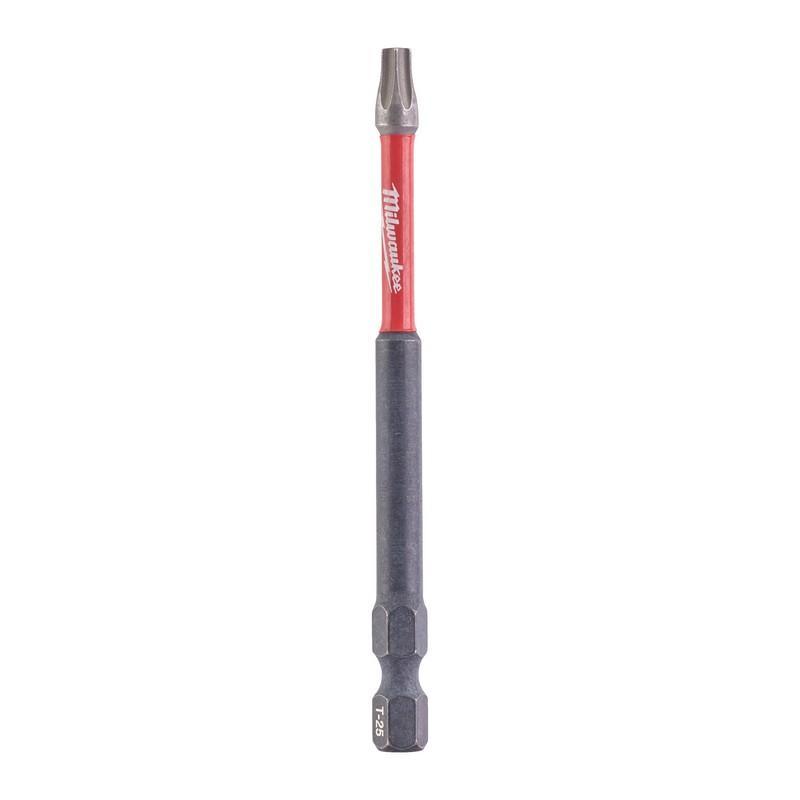 MILWAUKEE 4932430883 - Bit udarowy Shockwave do śrub Torx, TX25 x 90 mm
