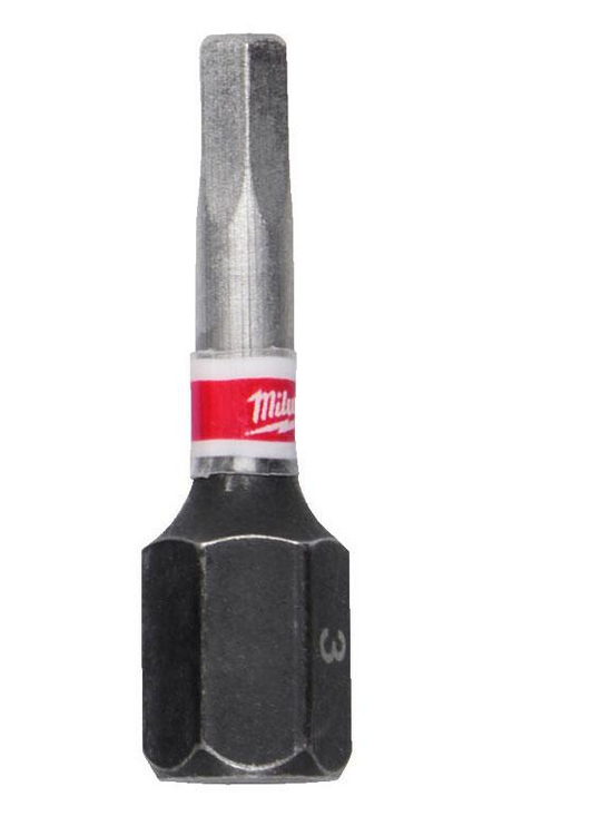 Milwaukee 4932500379 - Bit udarowy Shockwave 6-kątny 3 x 25 mm
